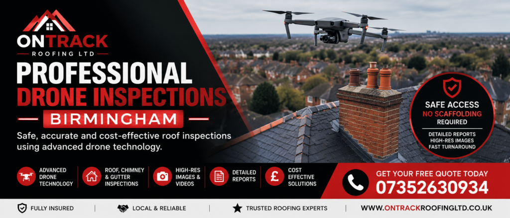 Drone Roof Inspections And Surveys In Harbourne